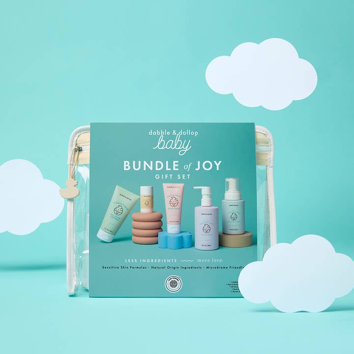 Dabble & Dollop® - Wholesale Bath & Body Set - Baby - Bundle of Joy Baby Gift Set2