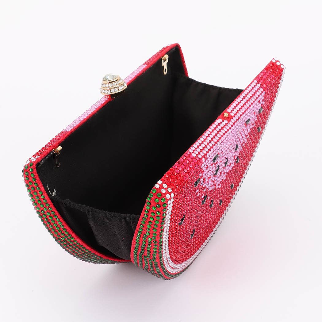 3AM BY H&D ACCESSORIES – wholesale Kuvertväska - Dam – Metallisk akrylclutch med pärldetaljer från 3AM BY H&D ACCESSORIES6