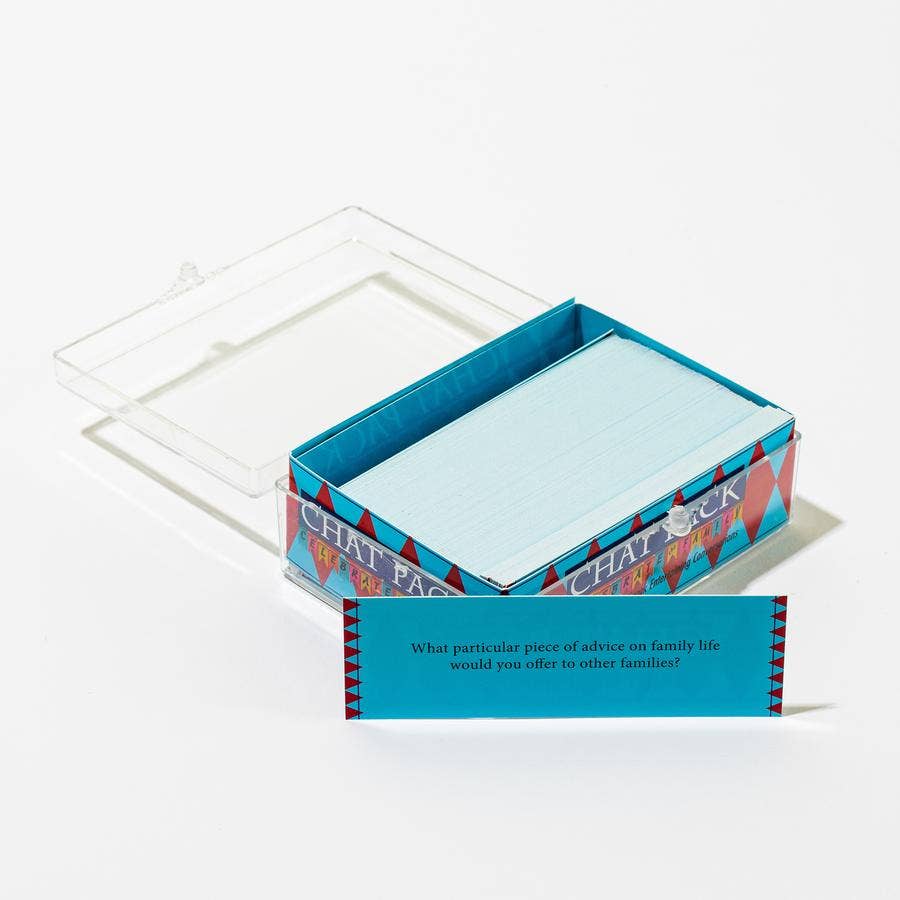 William Randall Publishing - Wholesale Card Game - Chat Pack Celebrate the Family Conversation Starter Game1