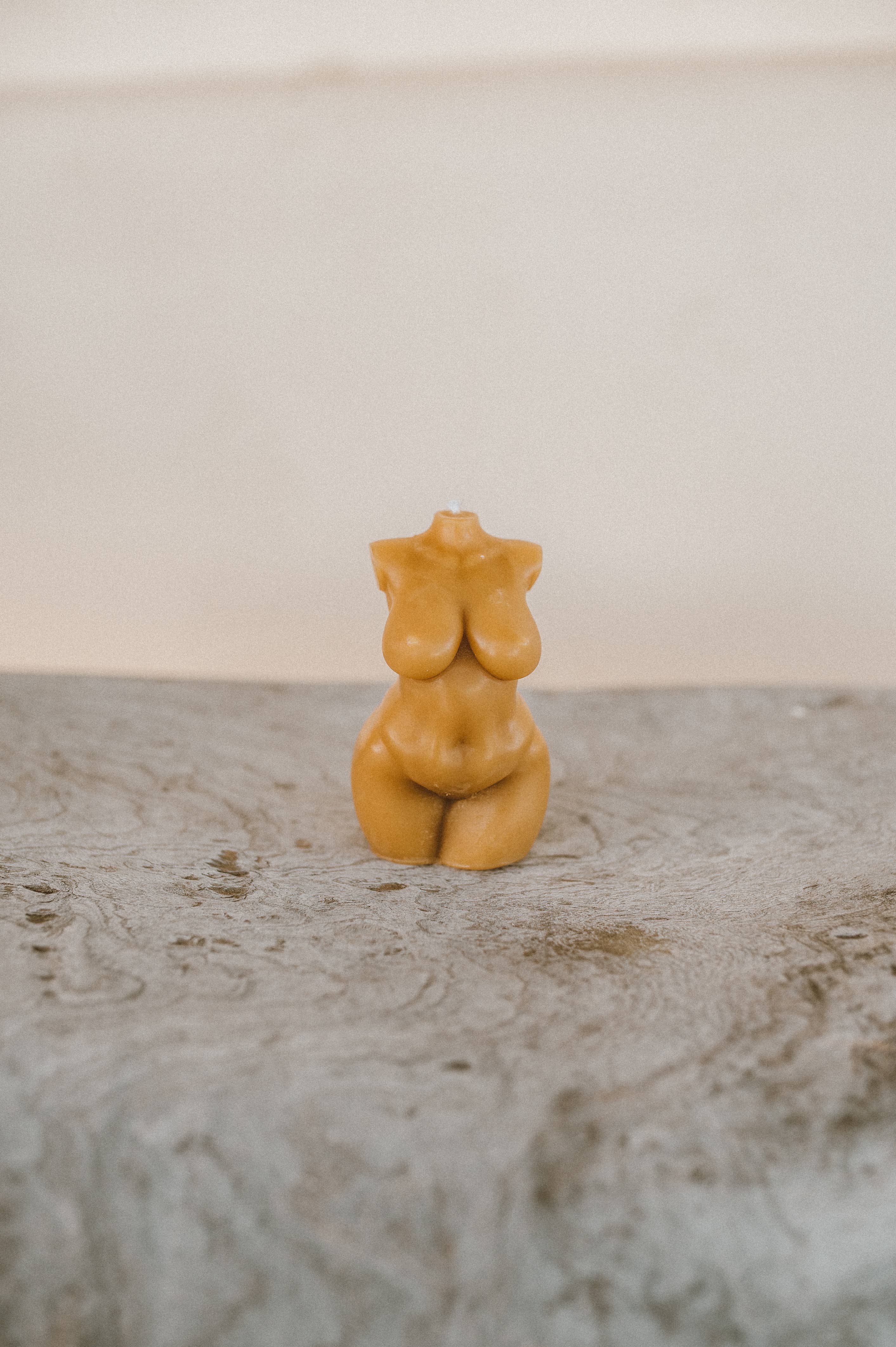 Mother Madre Bees - Wholesale Novelty Candle - Abundant Goddess — Beeswax Affirmation Candle