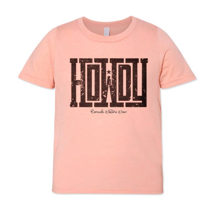 Howdy - Youth Western Tee for wholesale by Remuda Western Wear