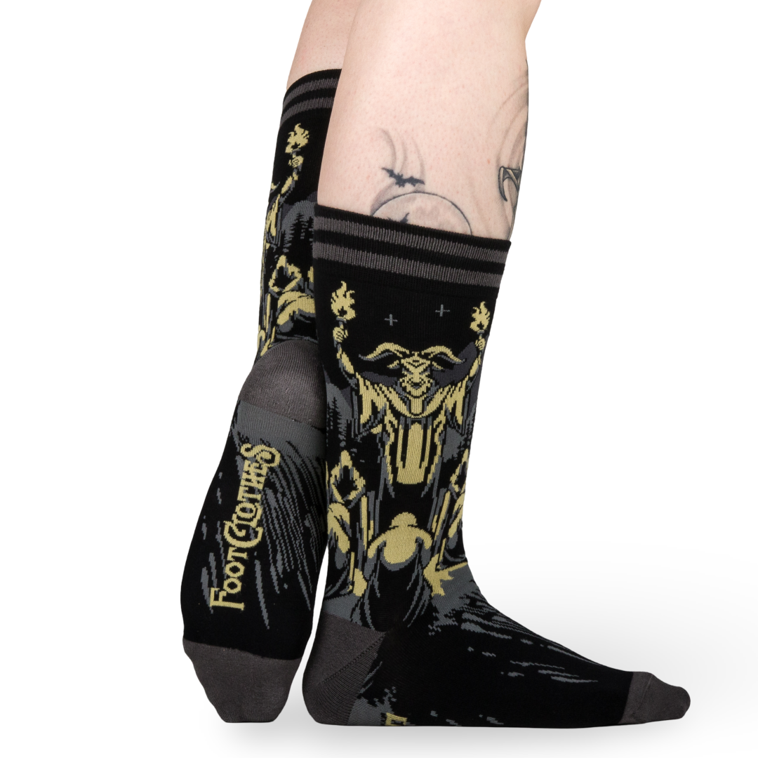 FootClothes LLC - Wholesale Socks - Unisex - Dance ov the Sabbath Crew Socks4