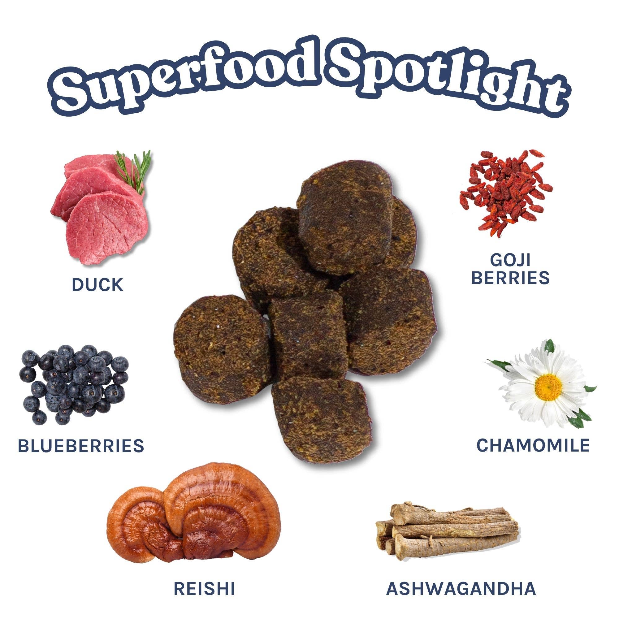 Healthybud - Wholesale Pet Treats - Dog - Healthybud's Functional Duck Calming Aid Dog Treats2