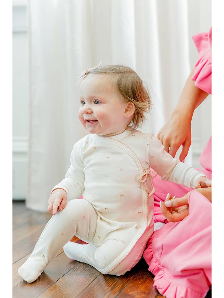 Mon Tresor Bebe - Wholesale Clothing Set - Baby - Charlotte Bow Wrap Collection2