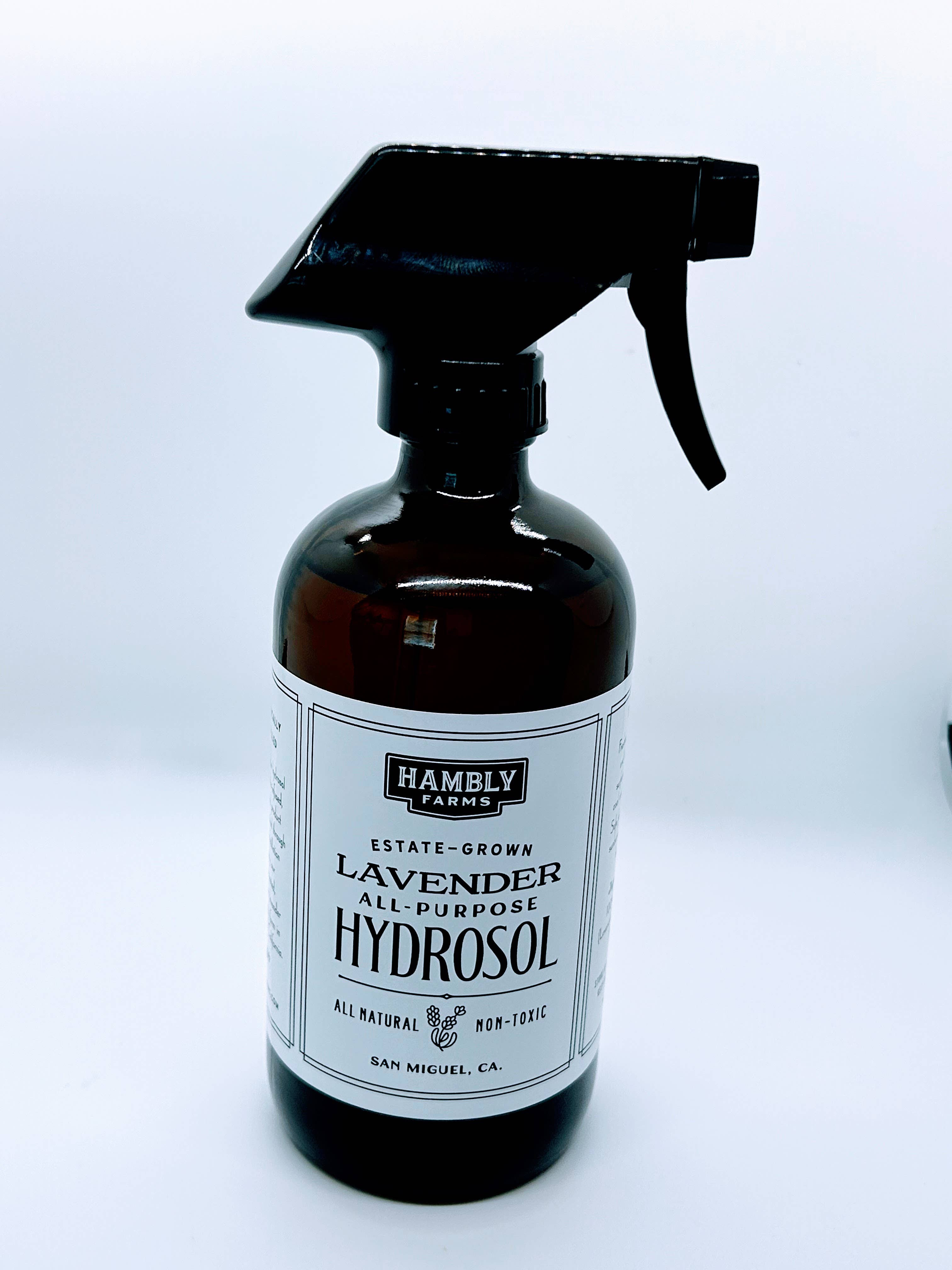 Hambly Lavender Farm – Engroshandel Ansigts- og kropsspray – Lavendelhydrosol - 16 oz flaske0