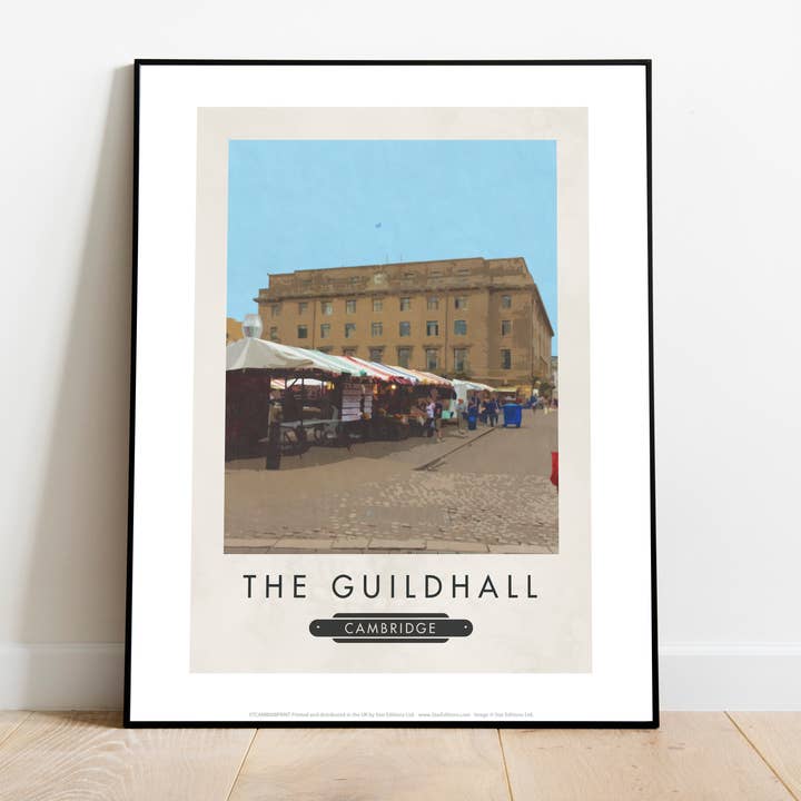 Star Editions - Wholesale Art Print - The Guildgall, Cambridge - 11X14” Premium Art Print1