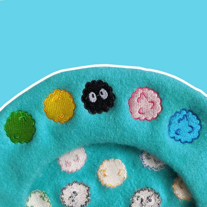 Sugar Cubed Studios - Wholesale Beret - Women's - Sootball Galore Beret1