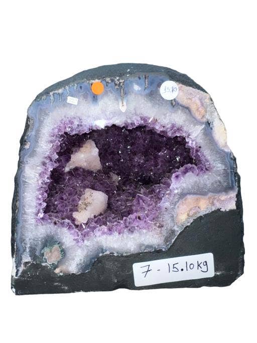 International Gifts Ltd. - Wholesale Spiritual Stone/Crystal - Zenn Cathedral Amethyst Extra Quality Geode-0-70