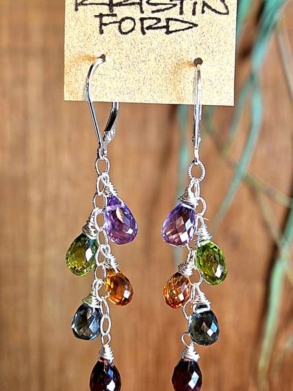 Granato, Quarzo Blu Ardesia, Citrino, Peridoto e Ametista per la vendita all'ingrosso da parte di KRISTIN FORD Jewelry With Meaning