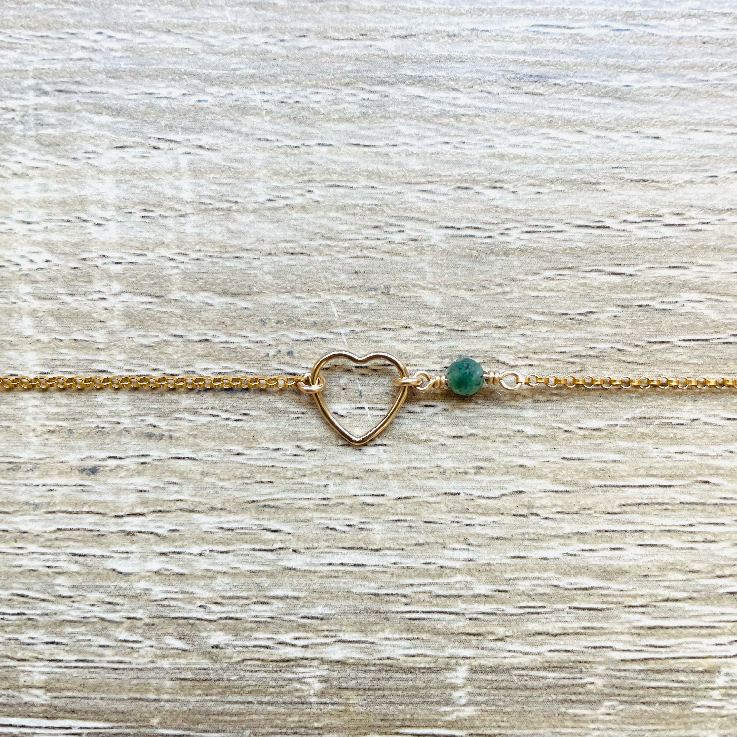 YSIE - Wholesale Bedelarmbandje - Geboortesteenarmband Mijn Hart6