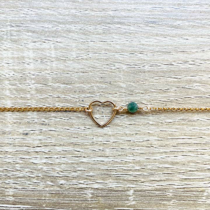 YSIE - Wholesale Bedelarmbandje - Geboortesteenarmband Mijn Hart6