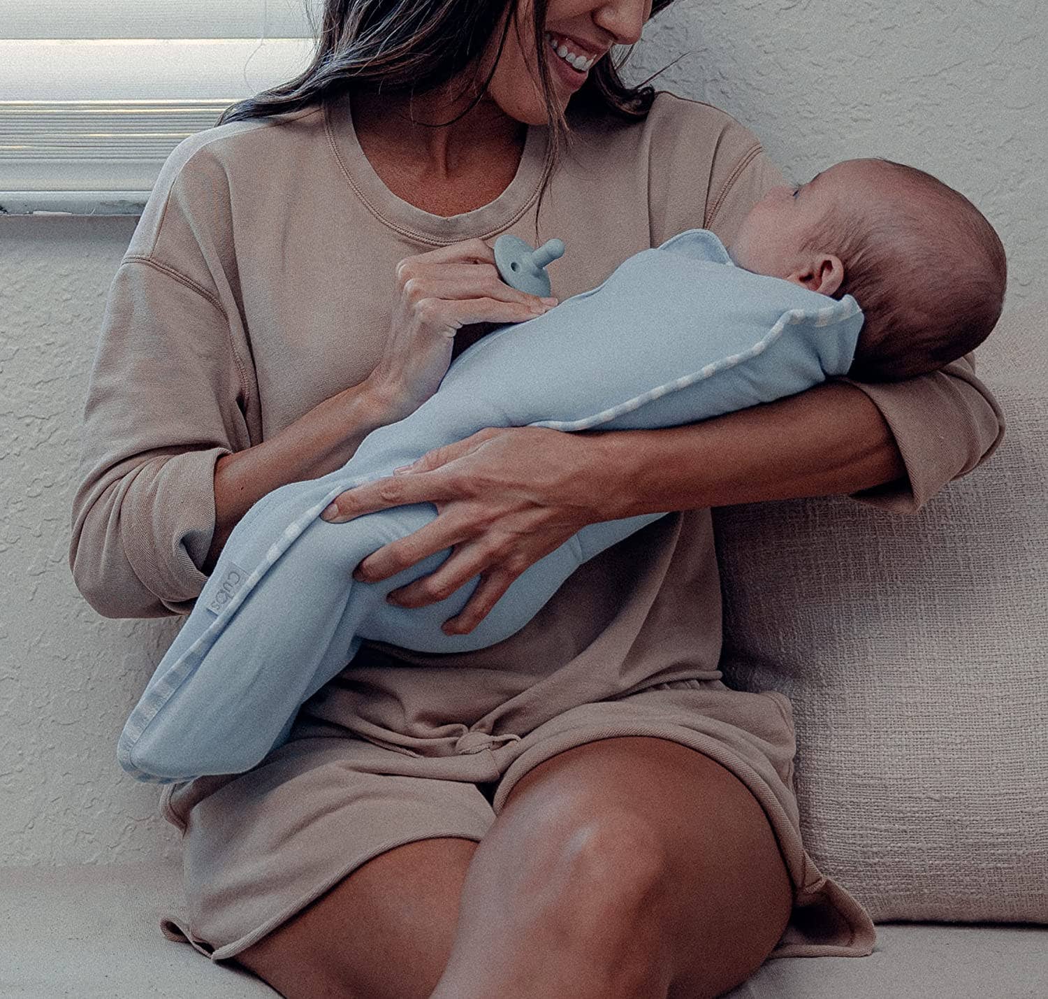 Comfy Cubs – Swaddle - Bebé por atacado – Conjunto de 2 Mantas Swaddle com Fecho Fácil da Comfy Cubs14