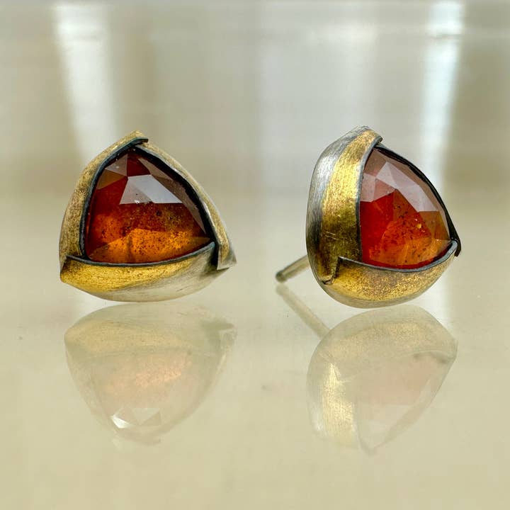 Austin Titus Studio - Wholesale Stud/Post Earrings - Tri Fold Studs3