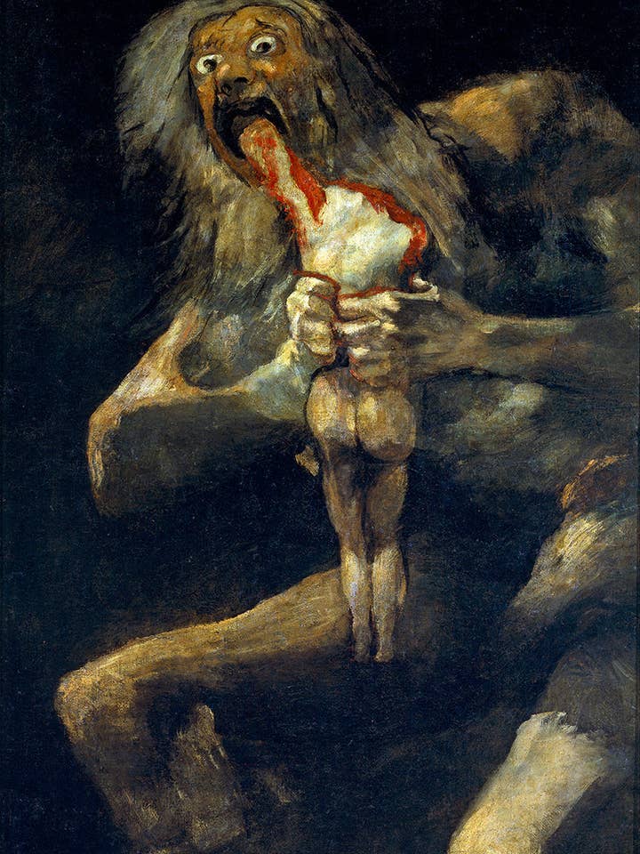 Saturno Devorando o Filho por Francisco de Goya por atacado de Keep Calm Collection