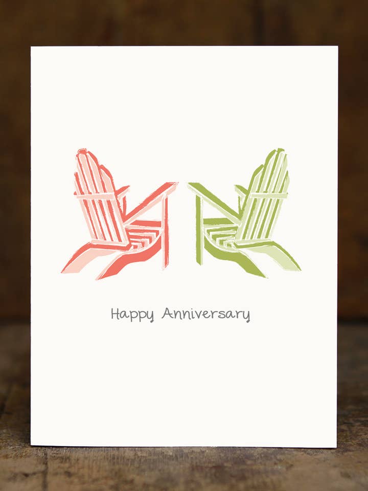 Fauteuils Adirondack pour la vente par Sugarhill Card Co