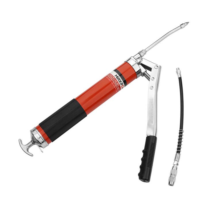 MAXPOWER Dual Piston Lever Action Grease Gun for 600cc Bulk Loading for wholesale by Sixale