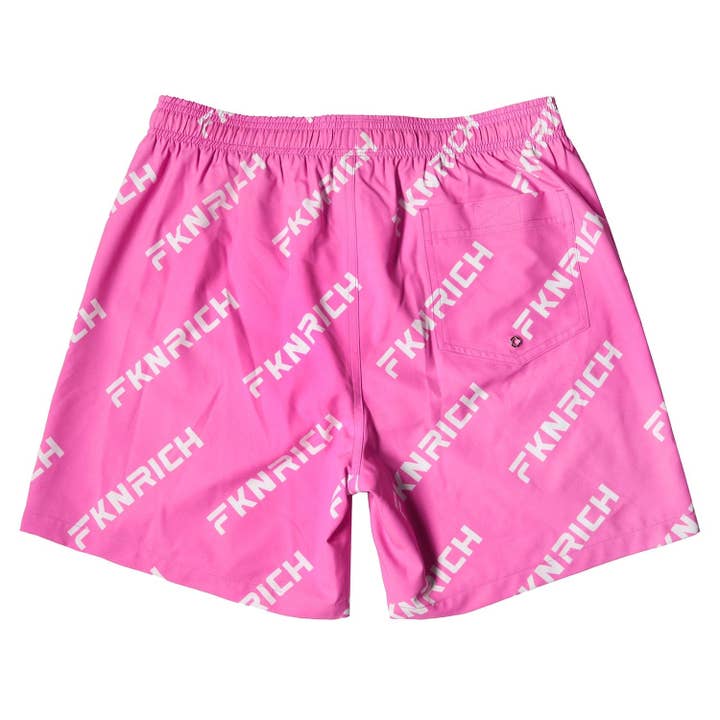 FKN Rich – wholesale Swim shorts – Men′s – Swim Shorts (Pink)5
