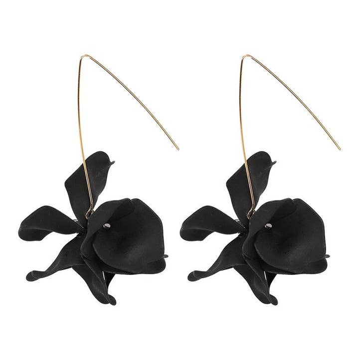 Creative Petal Earrings for wholesale by Plush Looks