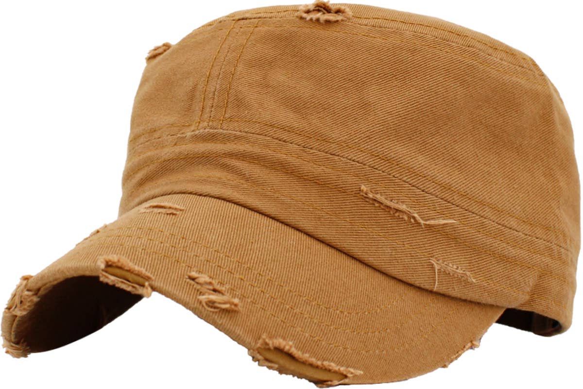 KBETHOS – wholesale Baseball cap – Men's – Distressed Army Cap (Adjustable)57