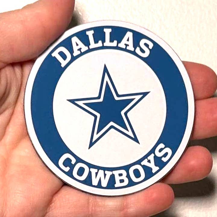 Cowboys- NFL Team Stickers/Magnet for wholesale by Oily Graphic Creations