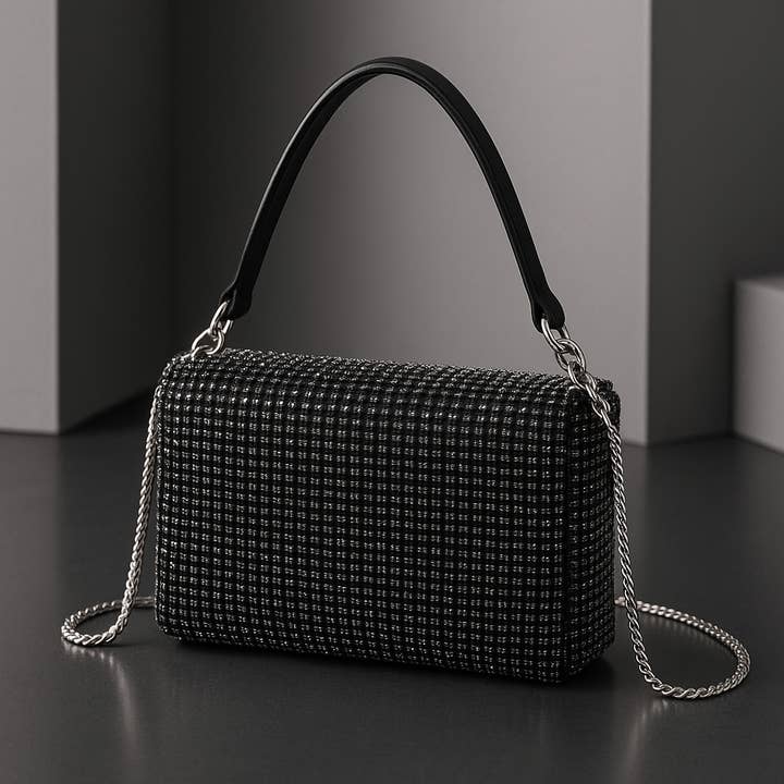 19CM Black Vera May Evening Handbag for wholesale by VeraMay