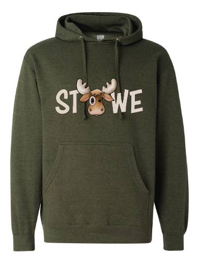 Chandail à capuchon en polaire unisexe personnalisable Peeky Moose pour la vente par MT Brand Apparel