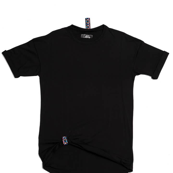 Cuffup Tshirt Nero per la vendita all'ingrosso da parte di cuffupstyle