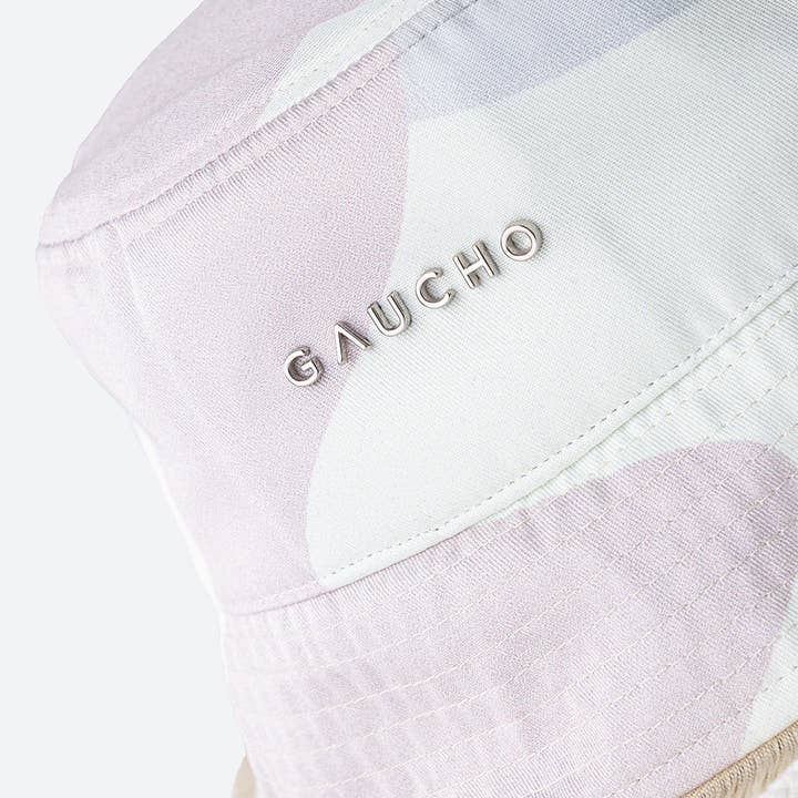 Gaucho Buenos Aires - Wholesale Bucket hat – Women's - Cotton Bucket Hat in Off-White & Pink Camouflage3