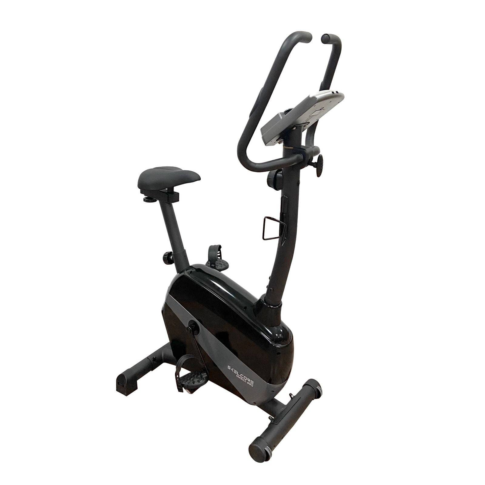 Black Skelcore Omega 390 Stationary Exercise Bike for wholesale on Faire2