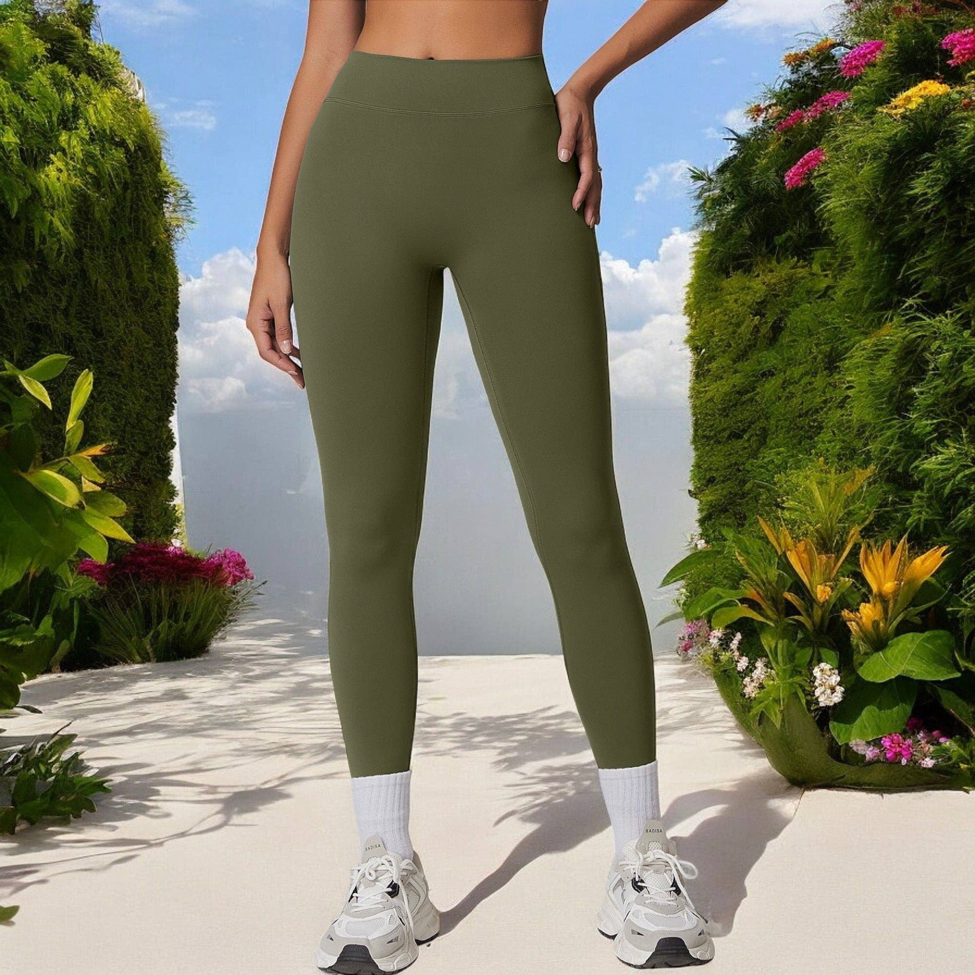 Active by Anna-Kaci – Engroshandel Sports-/loungeleggings – til kvinder – High Waist Leggings i fuld længde til yoga og hverdag35