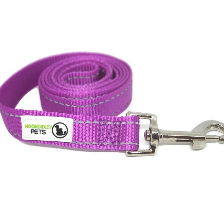 5m Lange Nylon Hondenriem met Reflecterende Stiksels - Moondidley Pets voor wholesale door Moondidley Pets