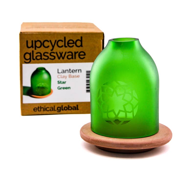 Ethical Global - Wholesale Lantern - Star Lantern/Votive Upcycled Hand-Crafted5