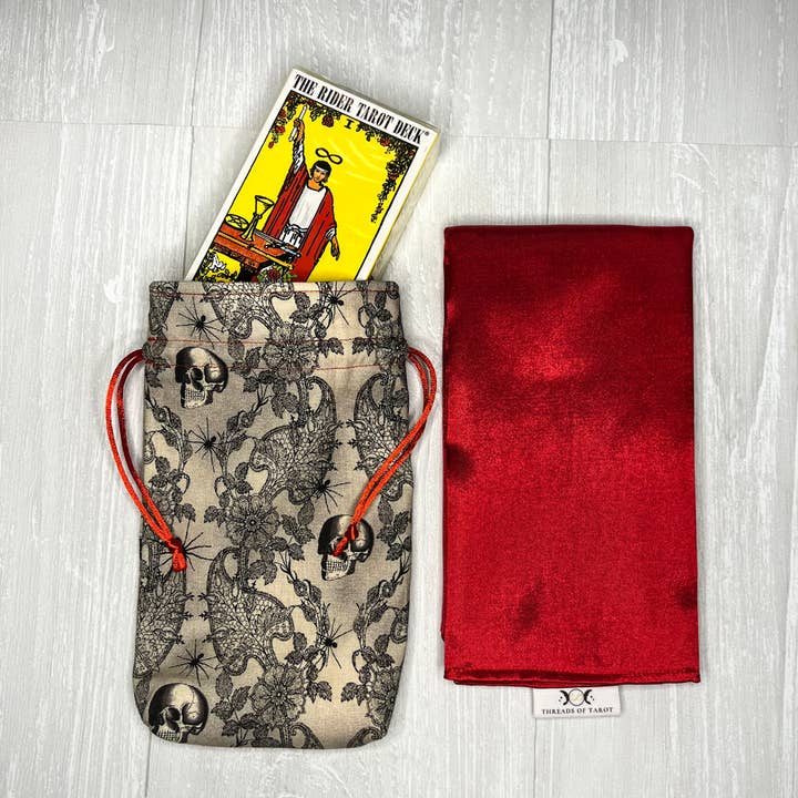 Threads of Tarot - Wholesale Tarot Cards - Tarot Gift Set: Deck, Bag, & Cloth For Birthday or Christmas2