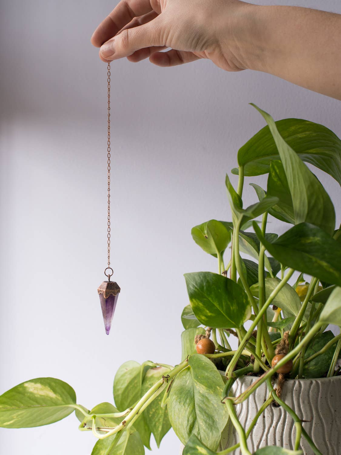 The Cyprus Cabinet - Wholesale Meditation Supplies - Pendulums | Copper + Crystal7