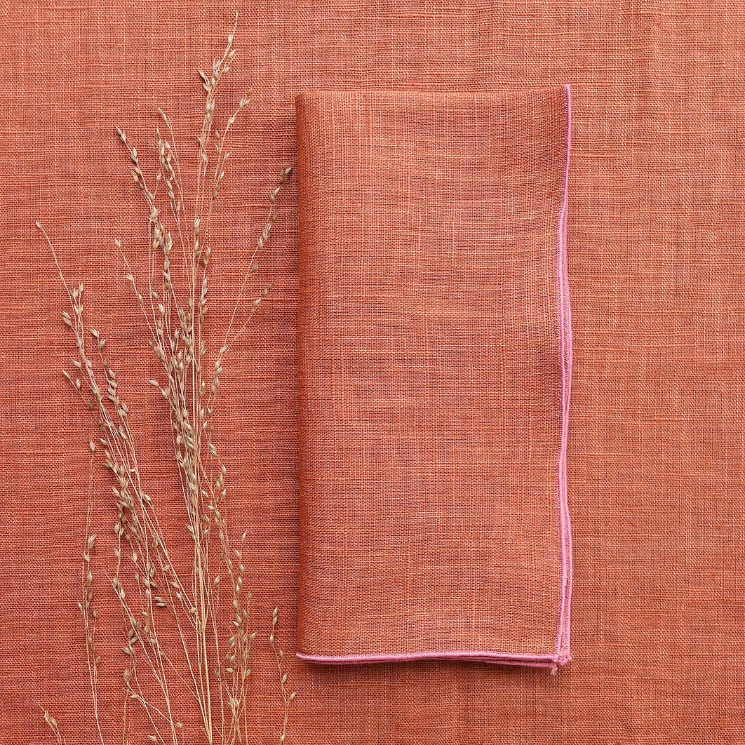 Giardino Segreto - Wholesale Dinner & Cloth Napkin - 100% linen napkin CORDONCINO14