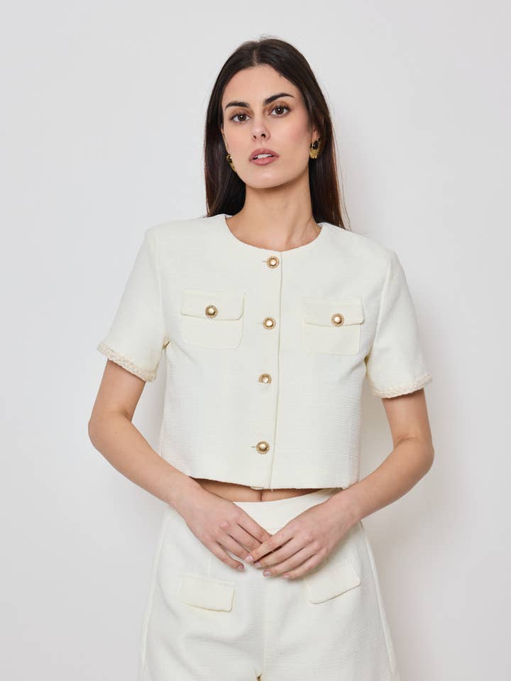 Gilet manches courtes - 2592 pour la vente par Frime