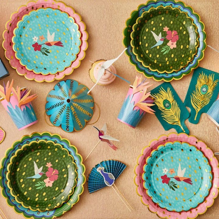 Ma Fête – Engroshandel Middagstallerken – Tropisk samling, Dessertplader