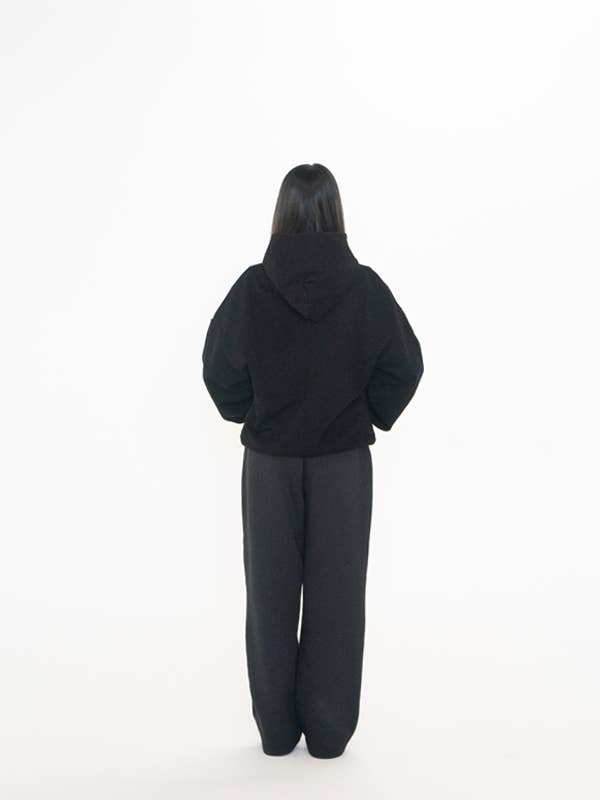 Lucidblanks.com - Wholesale Hoodie - Unisex - 600 GSM "Black" Core Hoodie3