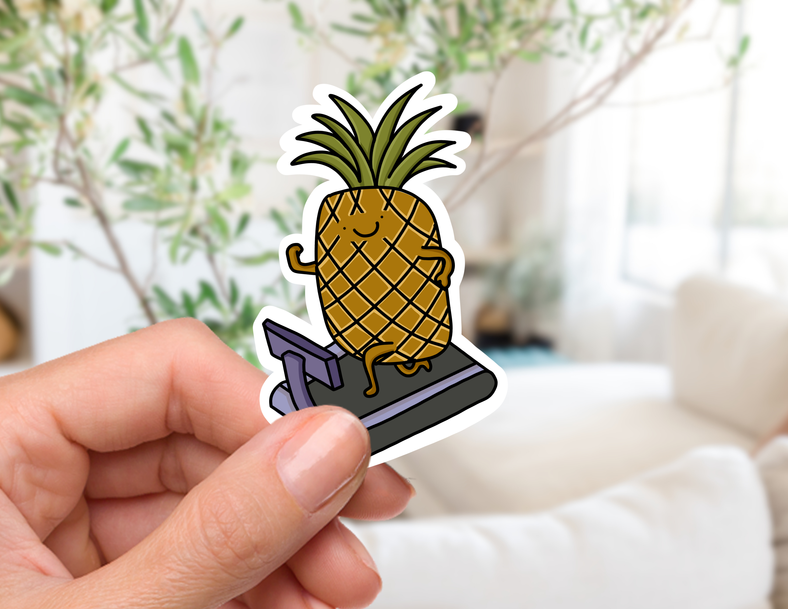Couch McDoodles - Wholesale Sticker - Health Nuts...but Fruits and Veggies Sticker5