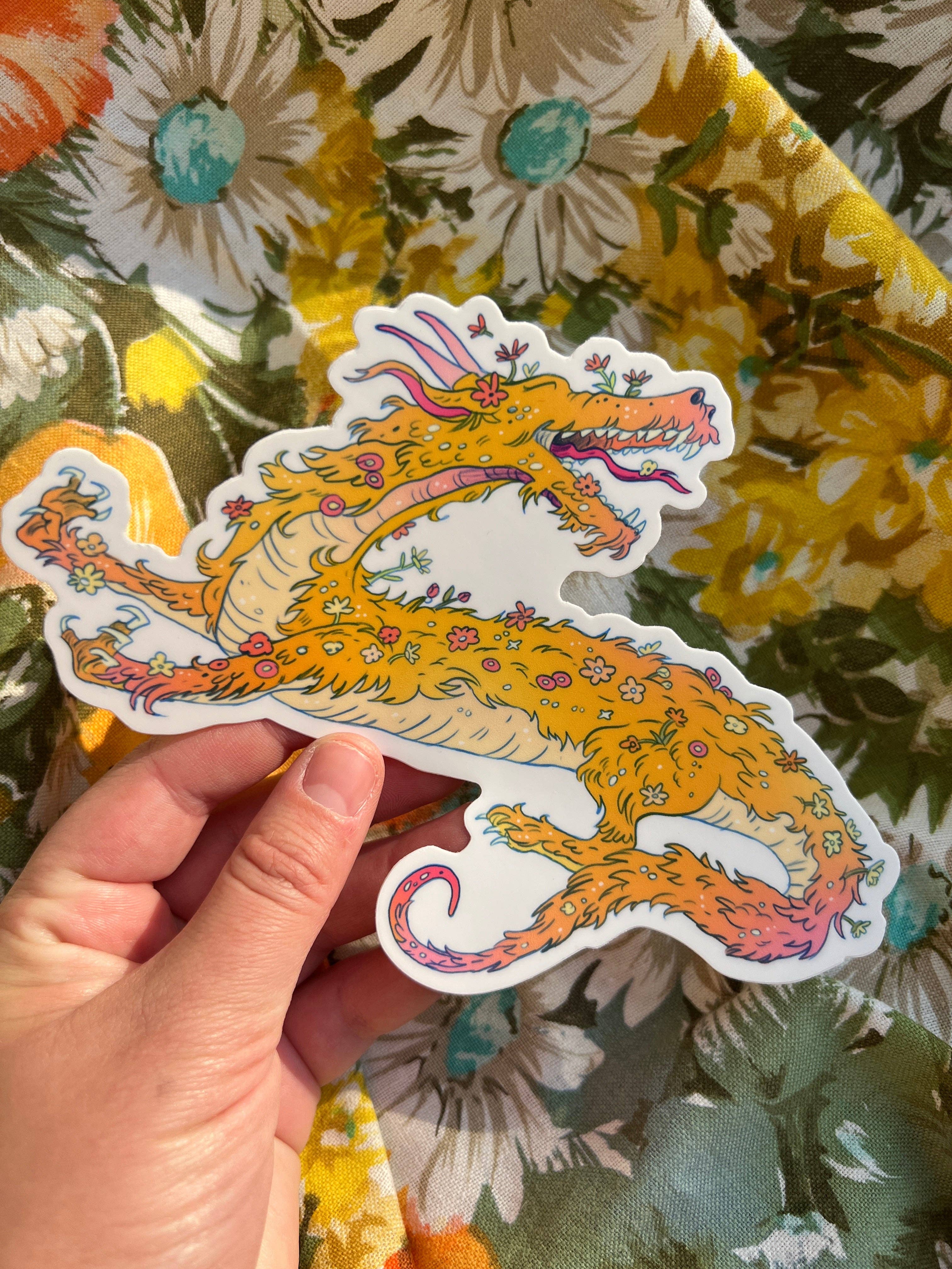 Natalie Andrewson - Wholesale Sticker - Spring Dragon Large Sticker3