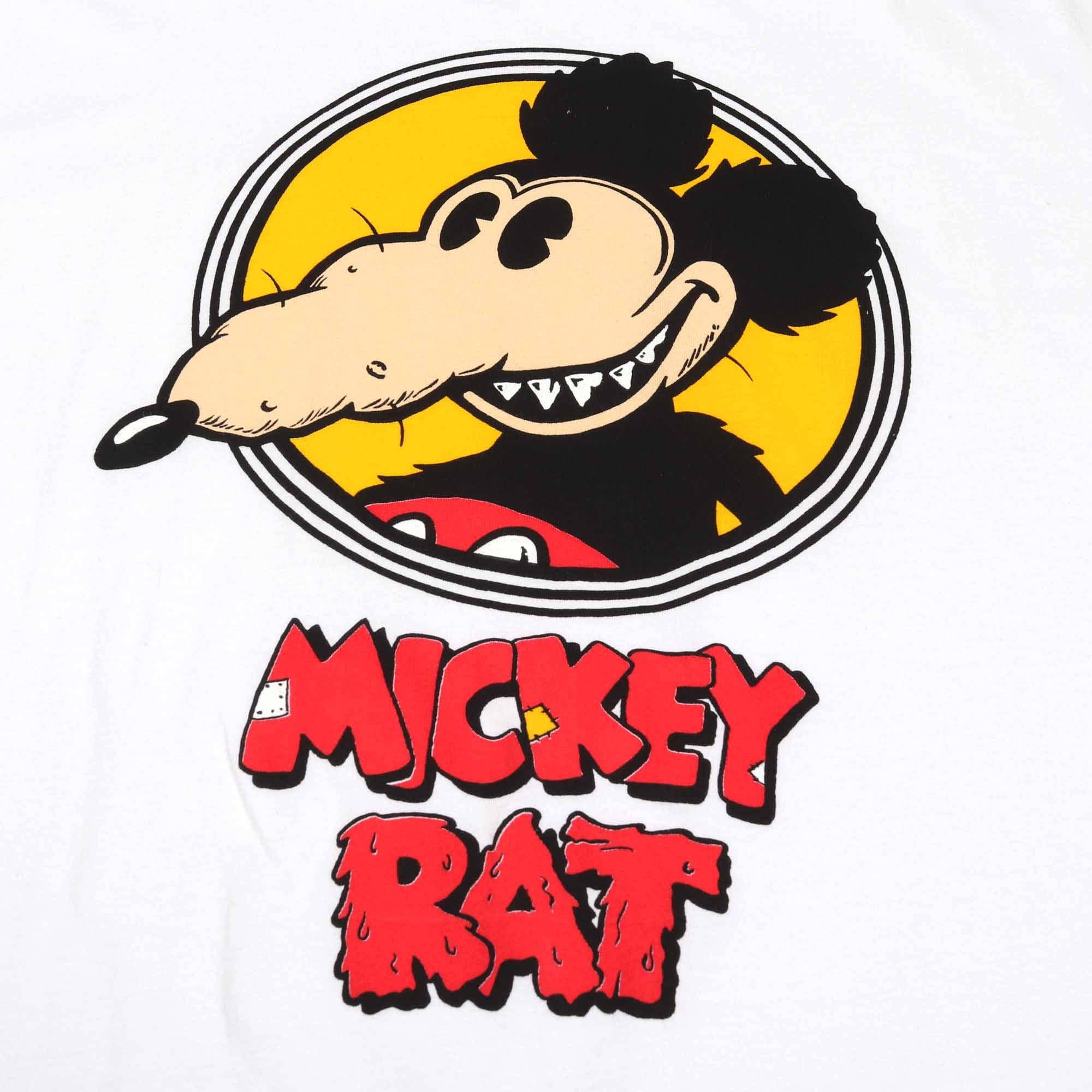 Blanc T-shirt officiel Mickey Rat In Spotlight en blanc en vente sur Faire2
