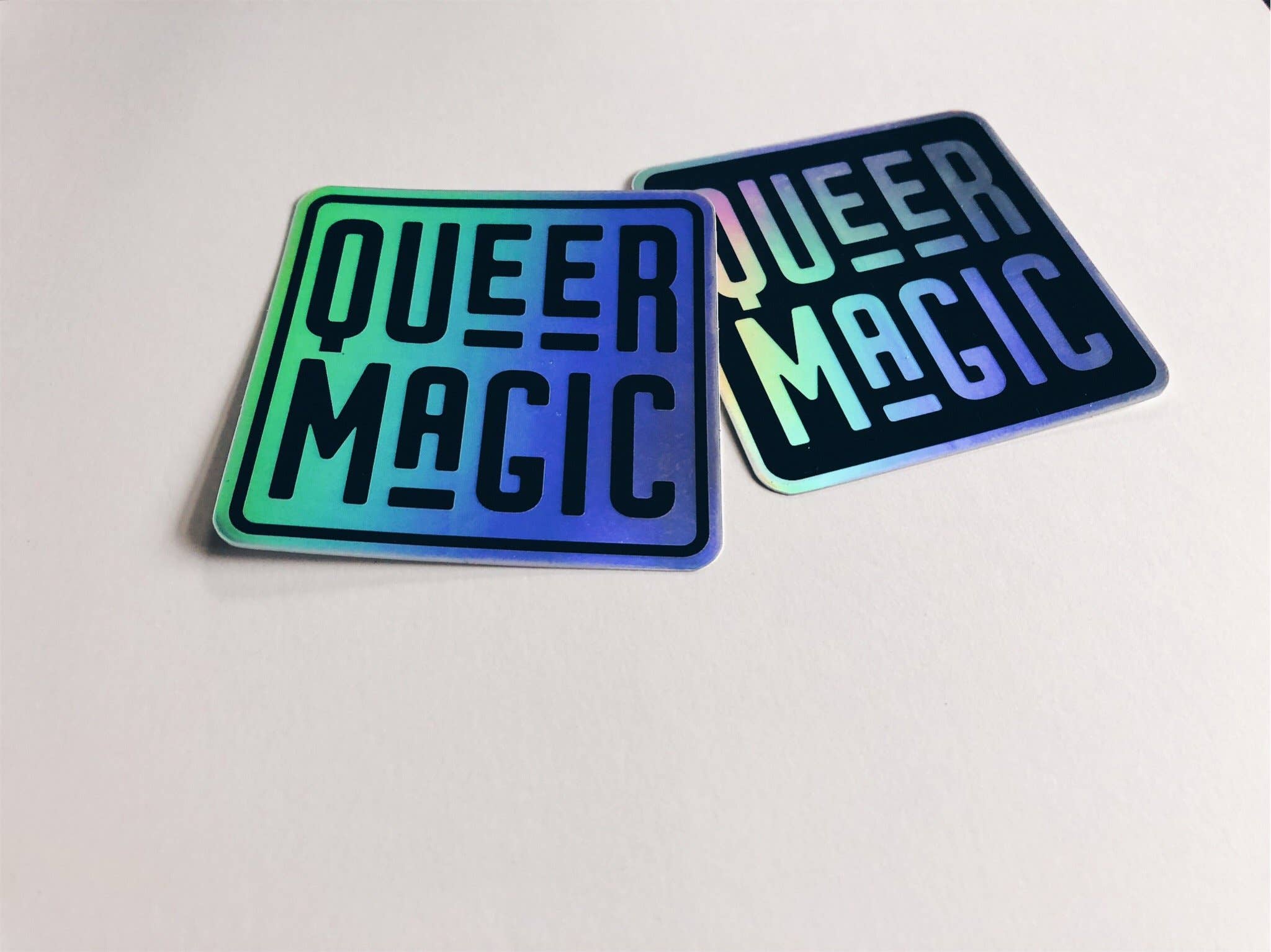 TheThirdArrow – Adesivo por atacado – Adesivo mágico queer holográfico3