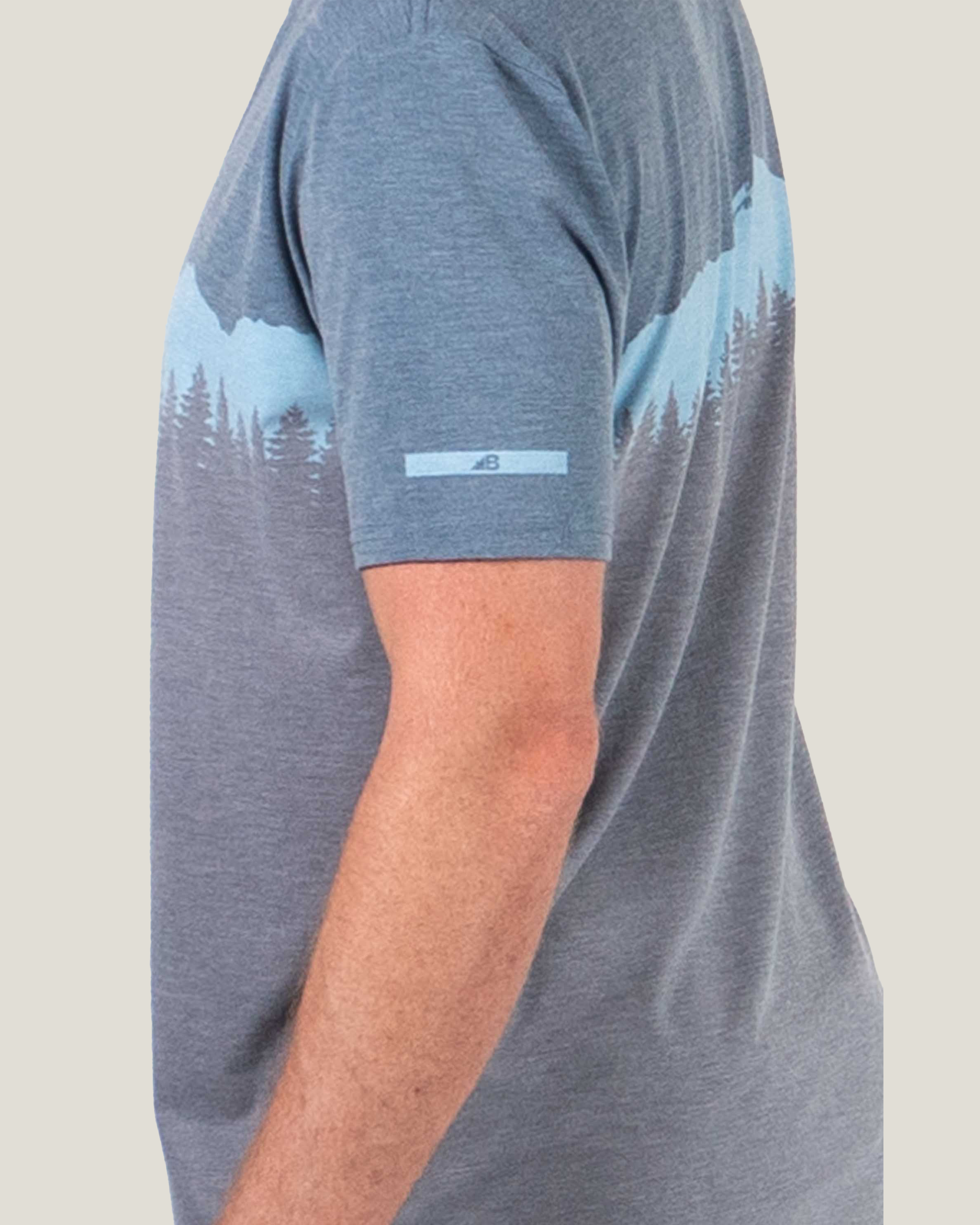 Belong Designs - Wholesale T-Shirt - Men's - Men's Graphic Traverse Tek Tee43