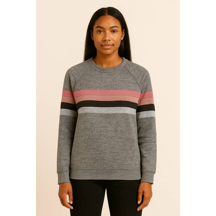 TRUDE CLR BLOCK PULLOVER - SST3490 and other Purchase Wholesale imported ladies tops. Free Returns & Net 60 Terms on Faire trending on Faire.