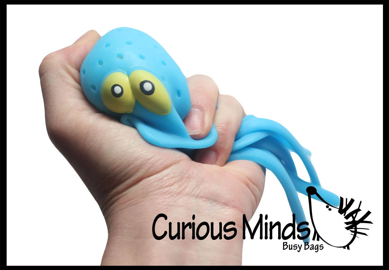 Curious Minds Toys - Wholesale Bath Toy - Baby - 1 Octopus Jellyfish Bath and Pool Toy Water Bomb Soaker - St2