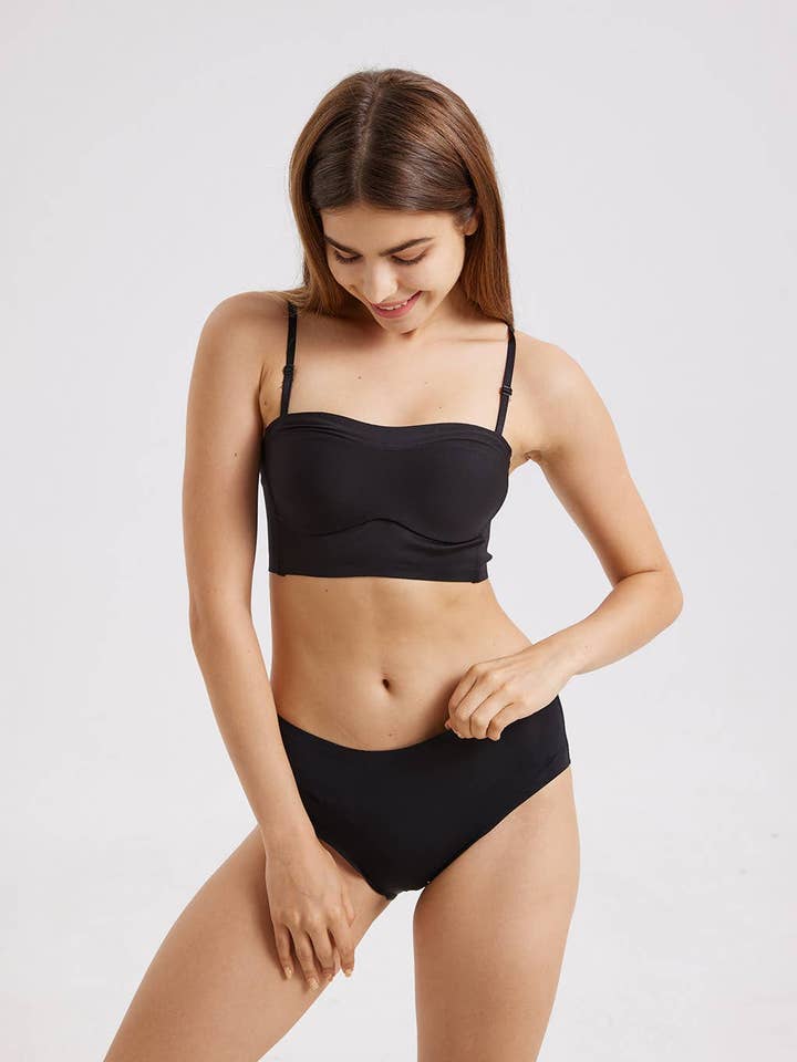 Push-up strapless bh set voor wholesale door NAP