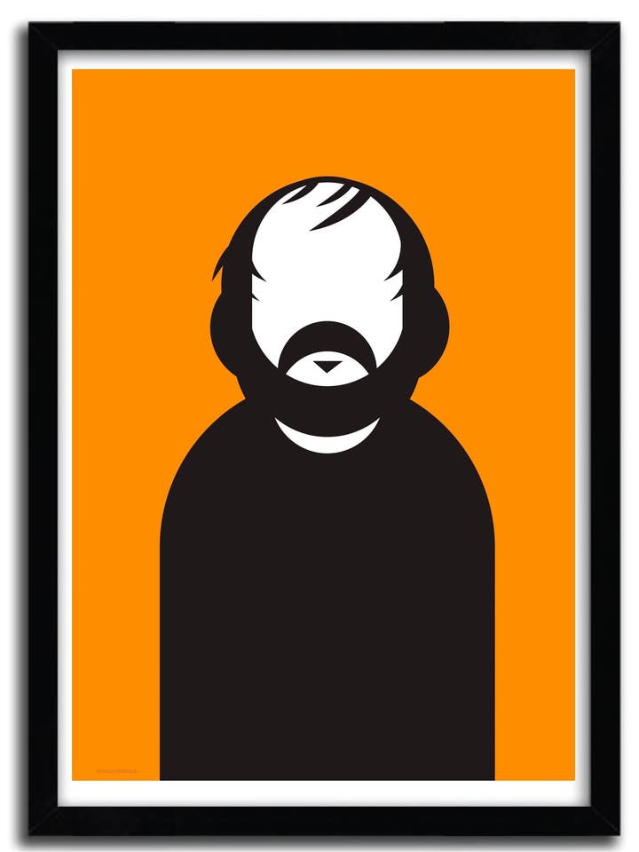 Affiche KUBRICK par Ale Giorgini pour la vente par K.Olin Tribu