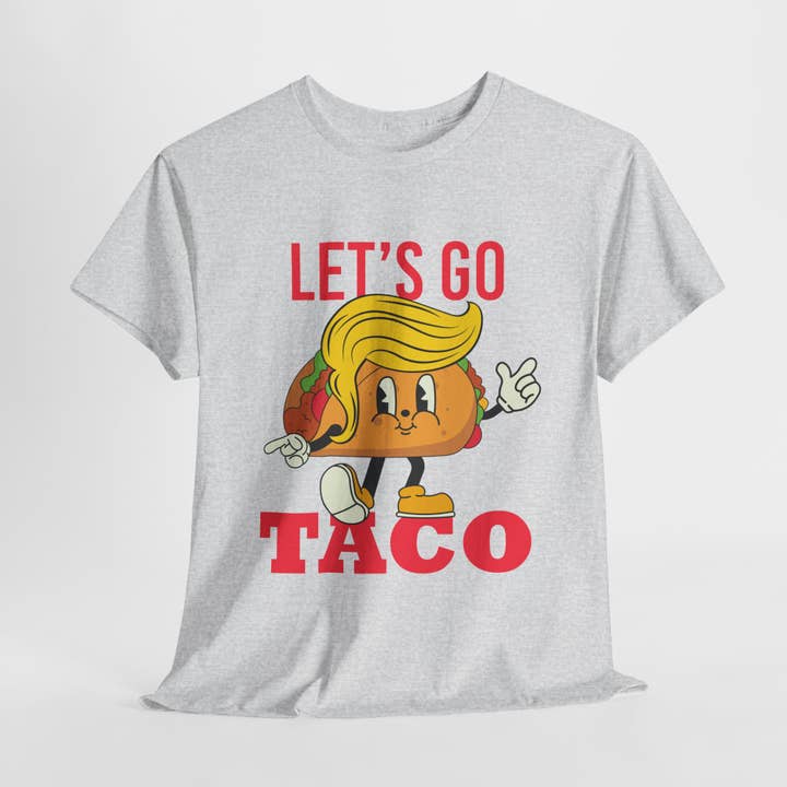 Kennidi Co. - Vente T-shirt sérigraphié – unisexe - Allons-y TACO Trump T-shirt Taco1