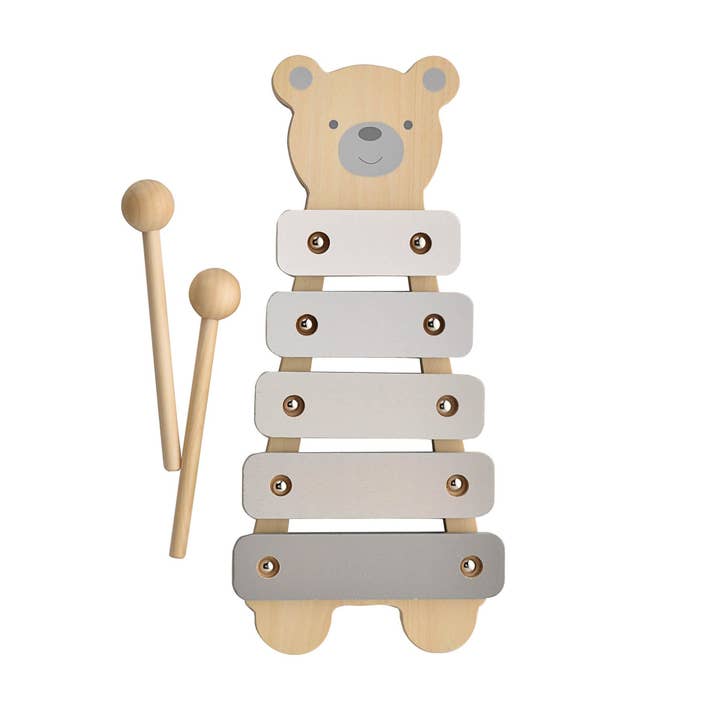 WIDDOP and Co. US - Wholesale Learning Cards - Kids & Baby - Bambino Wooden Toy Xylophone - Teddy
