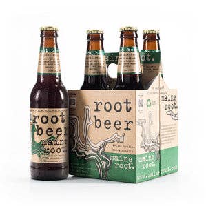 Maine Root Root Beer 12oz Glass (24 Pack) for wholesale by Maine Root Craft Soda